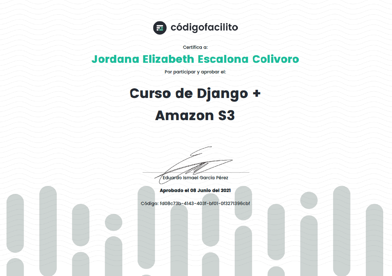 Certificado Django + Amazon S3